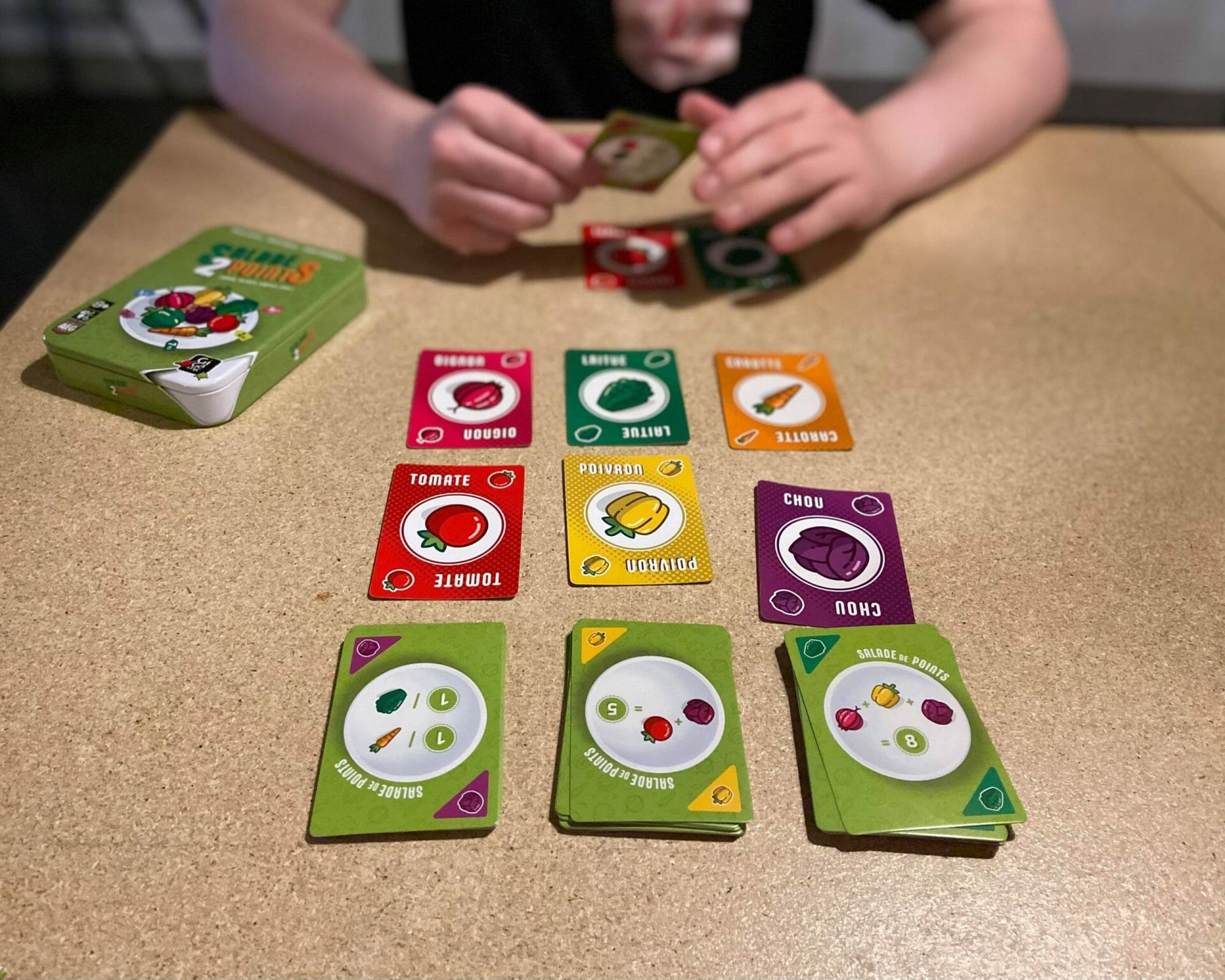 La Salade 2 points, un jeu